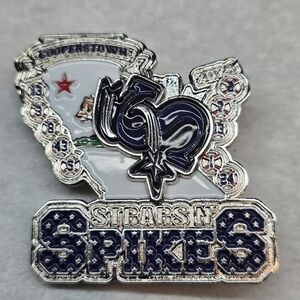 Cooperstown Dreams Park - Trading Pin Spikes Enamel Pin With Spinner